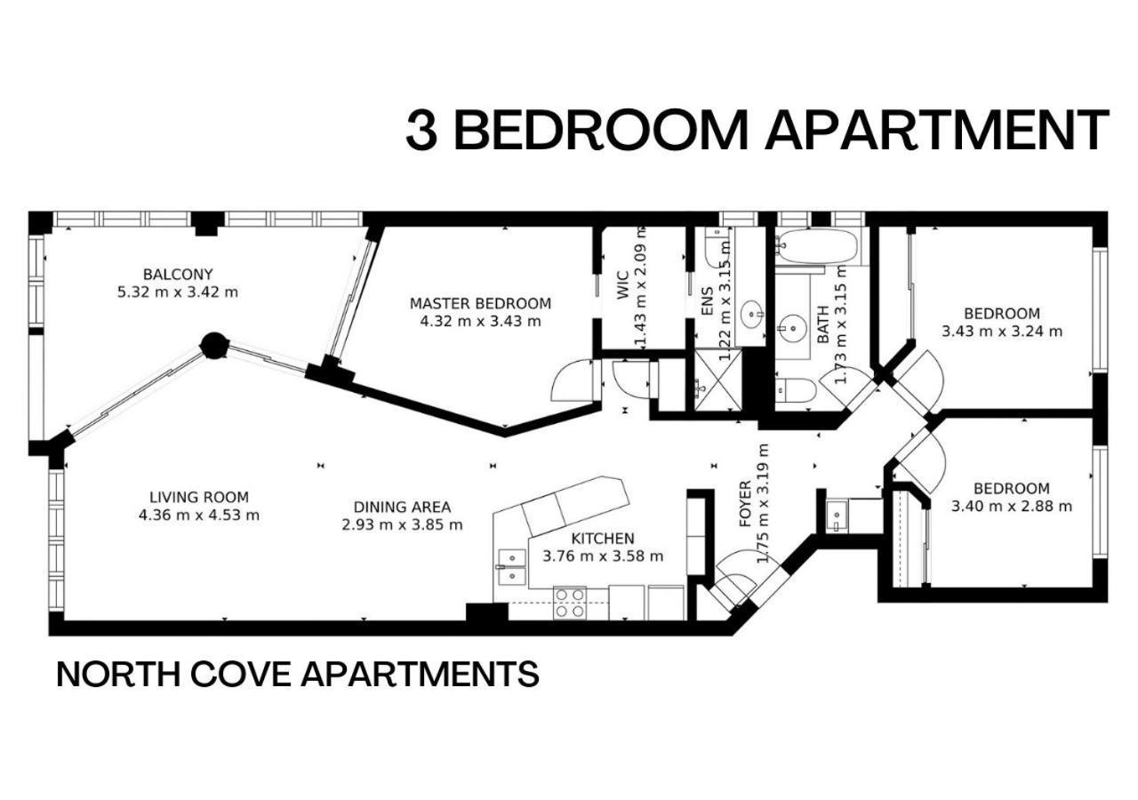 North Cove Waterfront Suites Cairns Ruang foto